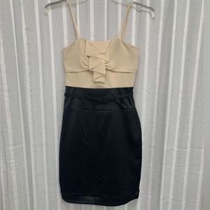 NWT Max & Cleo Strappy Dolce Vita Dress, Black and Cream, Size 10